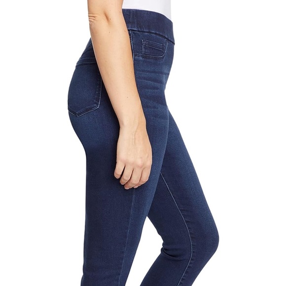 10 Denim Jeggings Women Pull On George - Picture 5 of 11